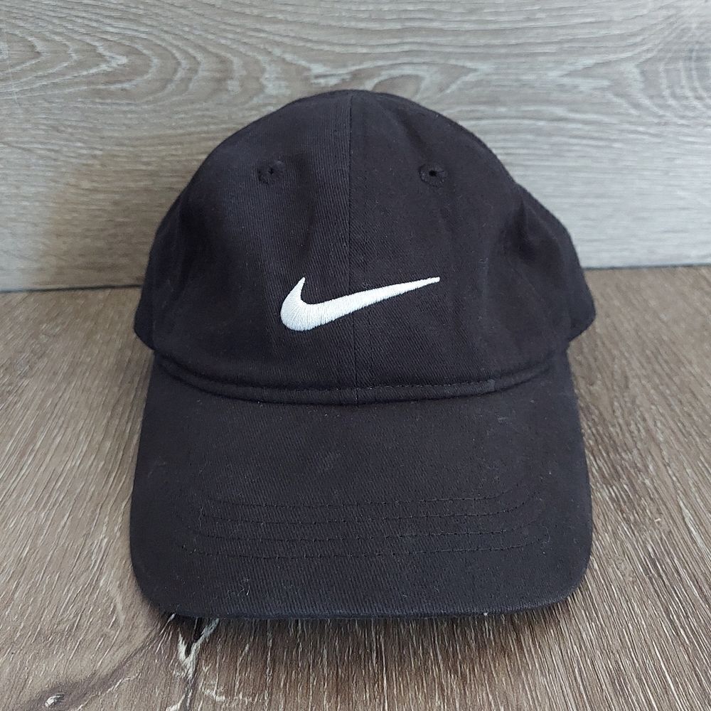 Nike Black Adjustable Hat Child Size